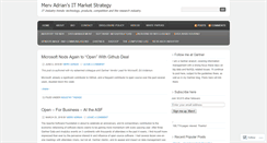 Desktop Screenshot of itmarketstrategy.com