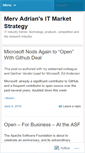 Mobile Screenshot of itmarketstrategy.com